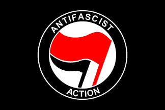 Anti-Fascist Action flag